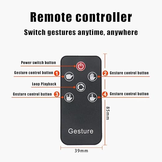 🔥Car Windshield Back Window Led Light Hand Gesture Lights