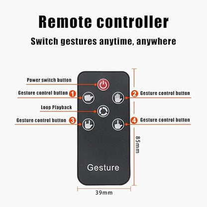 🔥Car Windshield Back Window Led Light Hand Gesture Lights