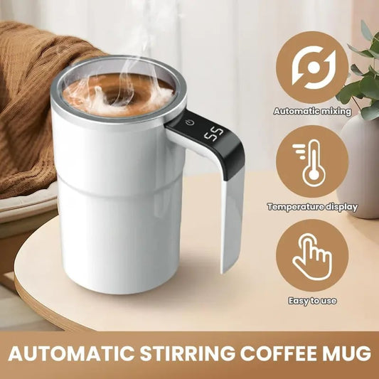 🔥 Last Day Deal — Smart Electric Coffee Mug with LED Temperature Display