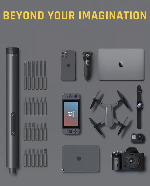 🎁- ✨ 44-in-1 Precision Screwdriver Set – Magnetic Electronics Repair Tool Kit