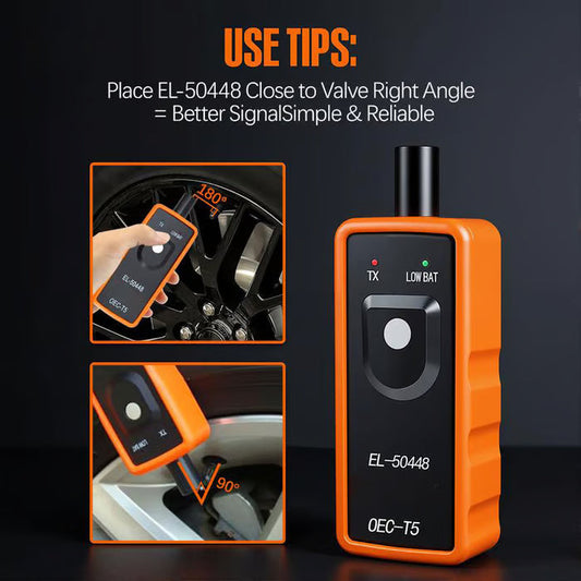 EL-50448 TPMS Relearn Tool for GM Tire Sensor TPMS Reset Tool Tire Pressure Monitor system Activation Tool OEC-T5 for GM Buick/Chevy