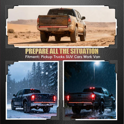 🔥Hot Sale 49% OFF - 60-Inch LED Tailgate Light Bar Strip