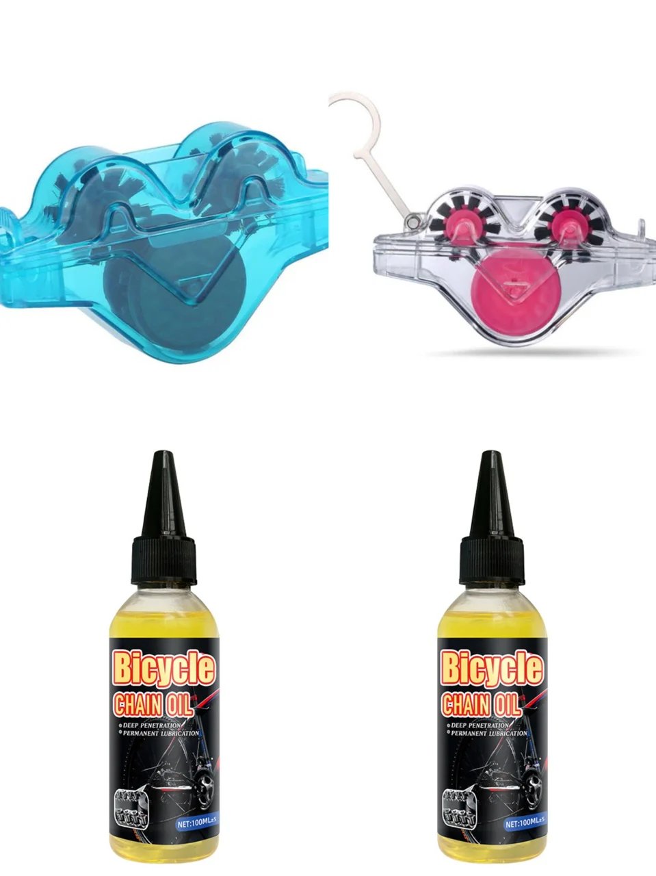 🔥Clean And Maintain Your Bike Effortlessly✨Bike Chain Scrubber