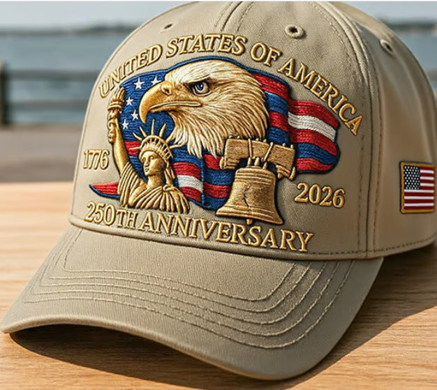 ✨Make America Great Again-Eagle & Liberty – United States 250th Anniversary Printed Hat