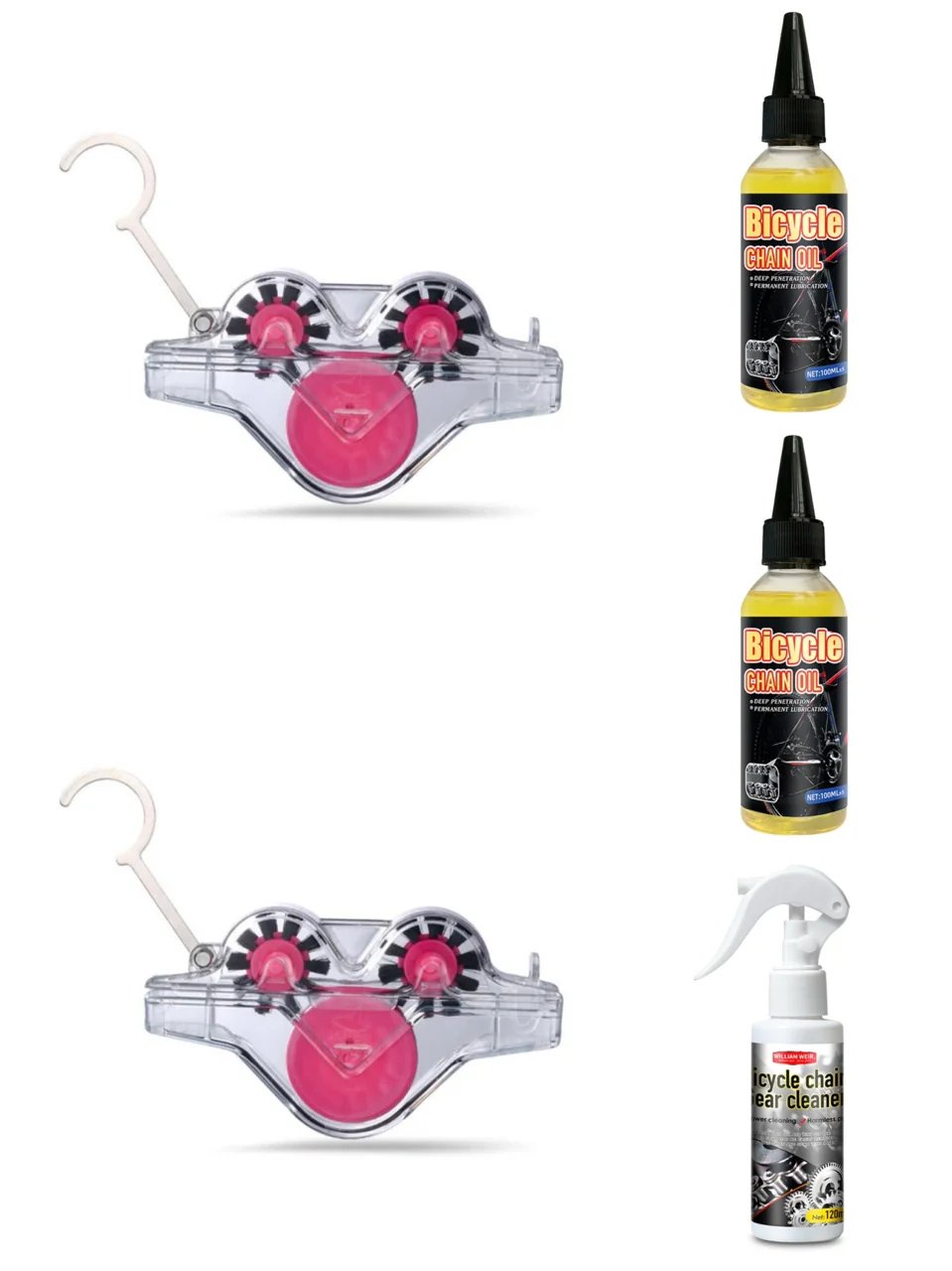 🔥Clean And Maintain Your Bike Effortlessly✨Bike Chain Scrubber