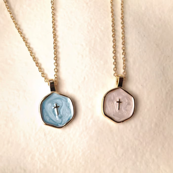 LAST DAY 49% OFF✝️Enamel Cross Necklace