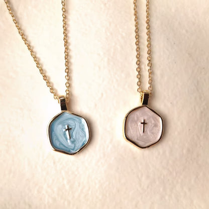 LAST DAY 49% OFF✝️Enamel Cross Necklace